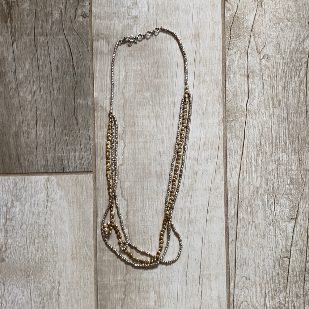 Ann Taylor 2 tone necklace